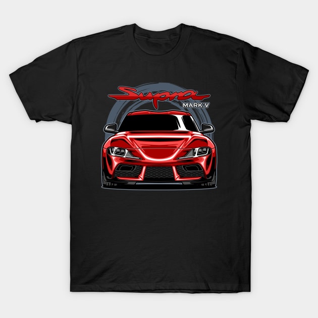 Toyota GR Supra Mark 5 T-Shirt by idrdesign